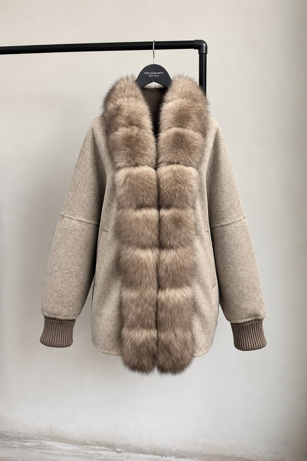 The Sienna Fur-Trimmed Jacket