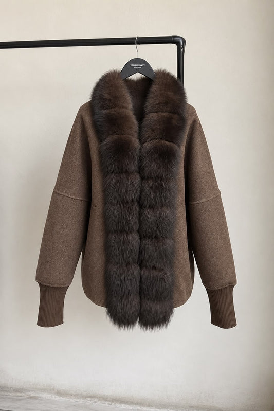 The Sienna Fur-Trimmed Jacket
